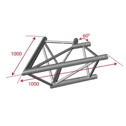 ConteStage AG29-020 - Angle 290mm 2 directions 60°