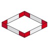 ConteStage AGDUO29-01 - Angle échelle 2 directions 90° droit