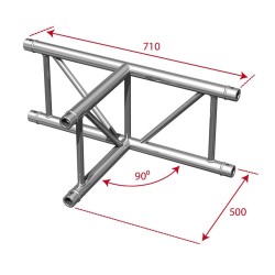 ConteStage AGDUO29-04 - Angle échelle 3 directions 90° droit
