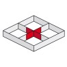ConteStage AGDUO29-06 - Angle échelle 4 directions 90° droit