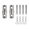 ConteStage MCDUO-KIT - Kit de 2 manchons, 4 pins et 4 clavettes