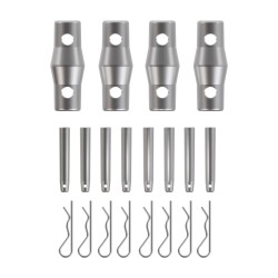 ConteStage MCQUA-KIT - Kit de 4 manchons, 8 pins et 8 clavettes