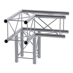 ConteStage DECO22Q-AG02 - Angle alu carré 220mm 3 directions côté 90°