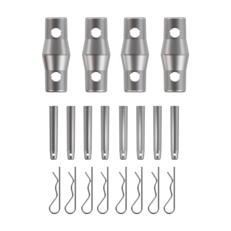 ConteStage DECO22Q-MC-KIT - Kit de 4 manchons, 8 pins et 8 clavettes