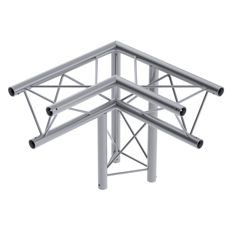 ConteStage DECO22T-AG02 - Angle alu triang 220mm 3 directions droit 90