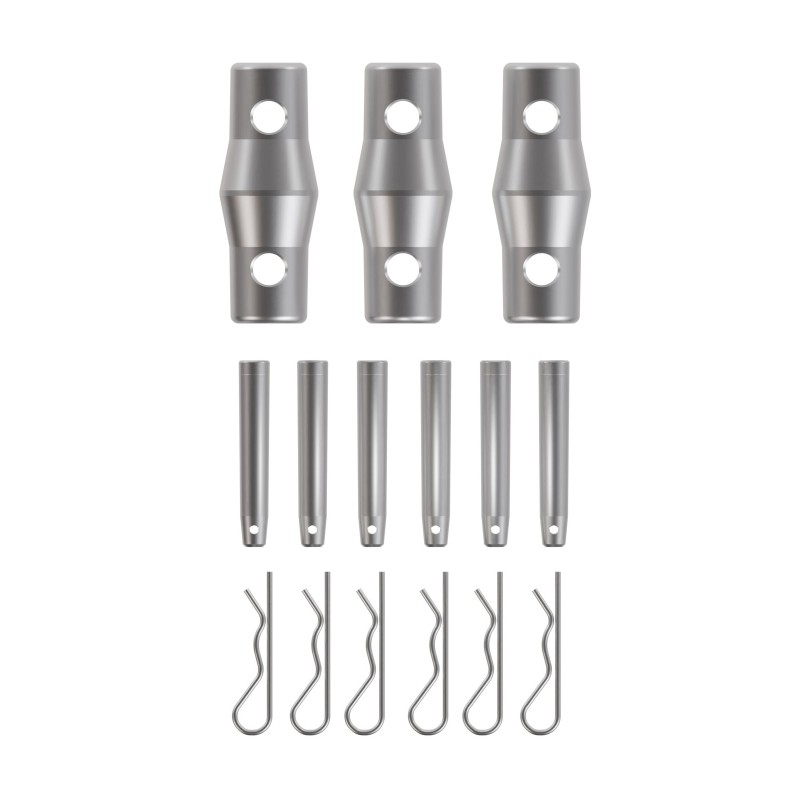 ConteStage DECO22T-MC-KIT - Kit de 3 manchons, 6 pins et 6 clavettes
