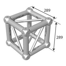 ConteStage AGCUB290 - cube de jonction pour structure carrée 290mm
