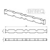 ConteStage BT-TRUSS 29-TROLLEY-STACK - Entretoise de transport pour st