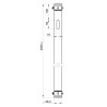 ConteStage BT-TRUSS Tube BLK 2000 - BT-TRUSS TUBE is mainly used to ex
