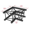 ConteStage AGQUA-02 blk - Angle Quatro 2 directions 50cm 90° noir