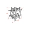 ConteStage QUATRO-A04 - Angle quatro290 charge lourde 4dir. 90°+mancho