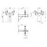 ConteStage SWALL290 - Fixation murale pour struture de 290