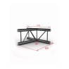 ConteStage AGDUO29-04 blk - Angle échelle 3 directions 90° droit Noir