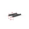ConteStage DUO29-050 blk - Echelle aluminium 290mm longueur 50cm Noire