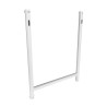 ConteStage UNO-HW - Cadre en H pour accroche tube de 50 -White