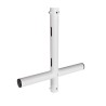 ConteStage UNO-TW - T de suspension pour accroche tube de 50 -White