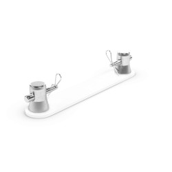 ConteStage EMDUO-B1 W - Embase DUO avec manchons WHITE