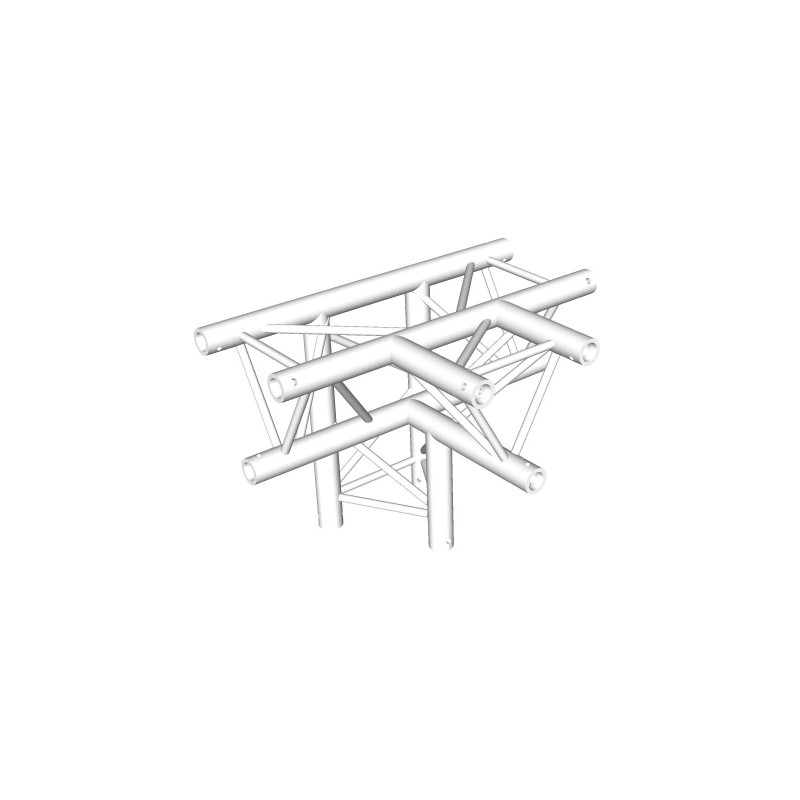 ConteStage AG29-042 W - Té 290mm 4 directions sommet bas WHITE