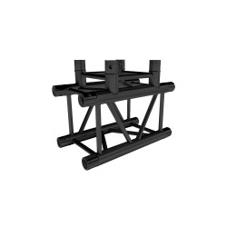 ConteStage QUATRO-A03 blk - Angle 290 c lourde 3dir. 90° manchons BLAC