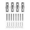 ConteStage QUATRO39-A02 blk - Angle Quatro 390 3 directions 90° - Noir