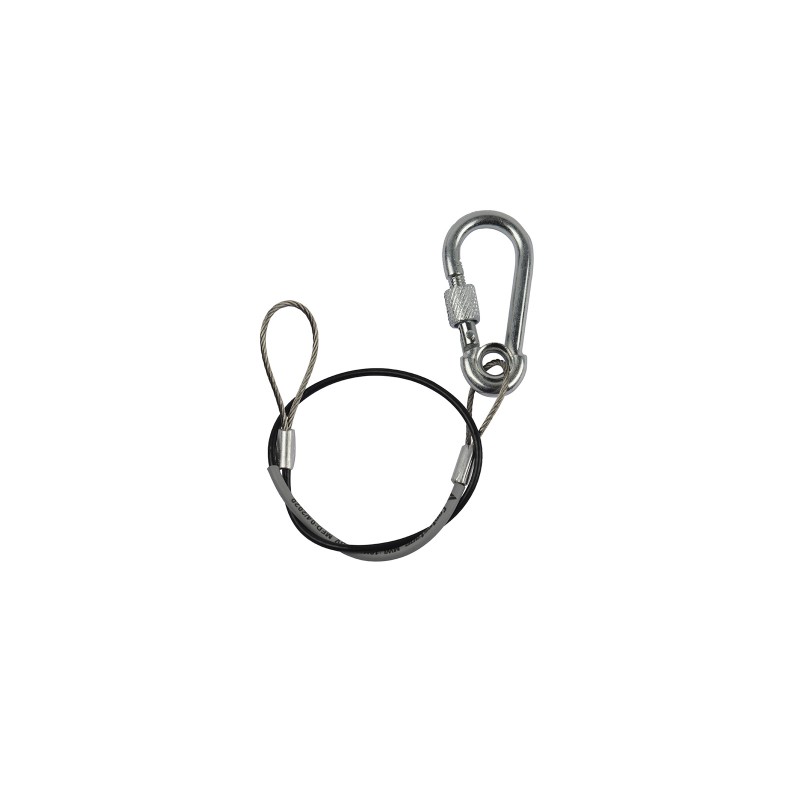 ConteStage SC10b - Elg gainée Ø1,5mm L30cm 1 attache rapide CMU10Kg-Bl