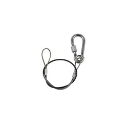ConteStage SC10b - Elg gainée Ø1,5mm L30cm 1 attache rapide CMU10Kg-Bl