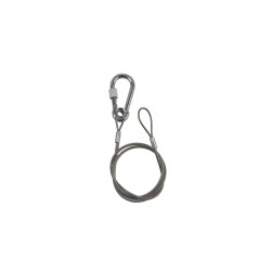 ConteStage SC40s - Elg gainée Ø2mm L60cm 1 attache rapide CMU40Kg-Si