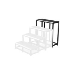 ConteStage PLT-stm80 - Escalier modulaire 1 marche hauteur 80 cm