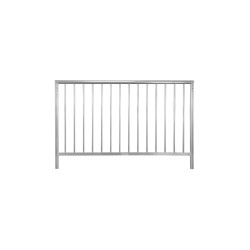 ConteStage PLTS-g2x1 - Garde-corps à barreaux lg 2 m sans fixation