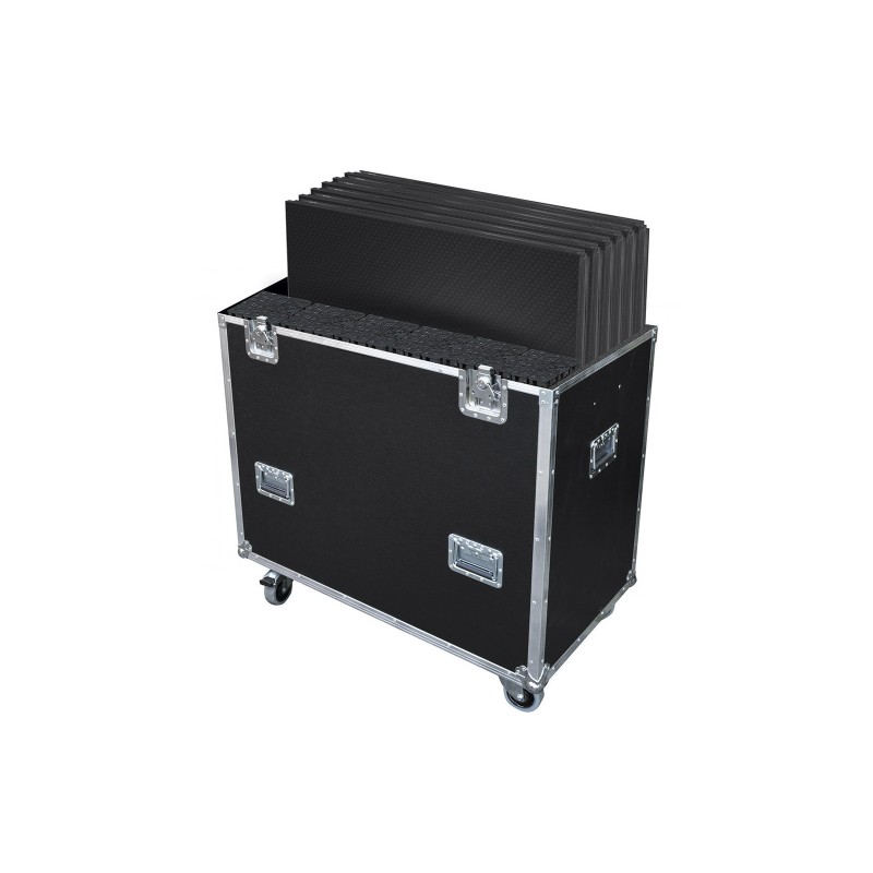 ConteStage FLY6PLTL1 - Flight-case pour 6 PLTL-1x1 avec pieds