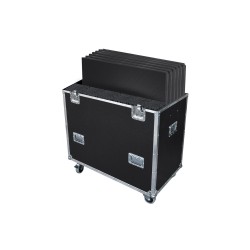 ConteStage FLY6PLTL1 - Flight-case pour 6 PLTL-1x1 avec pieds