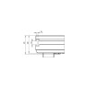 ConteStage PLTS-2x0,5 - Plateforme 2x0,5m antidérapant 750 kg/m2- noir