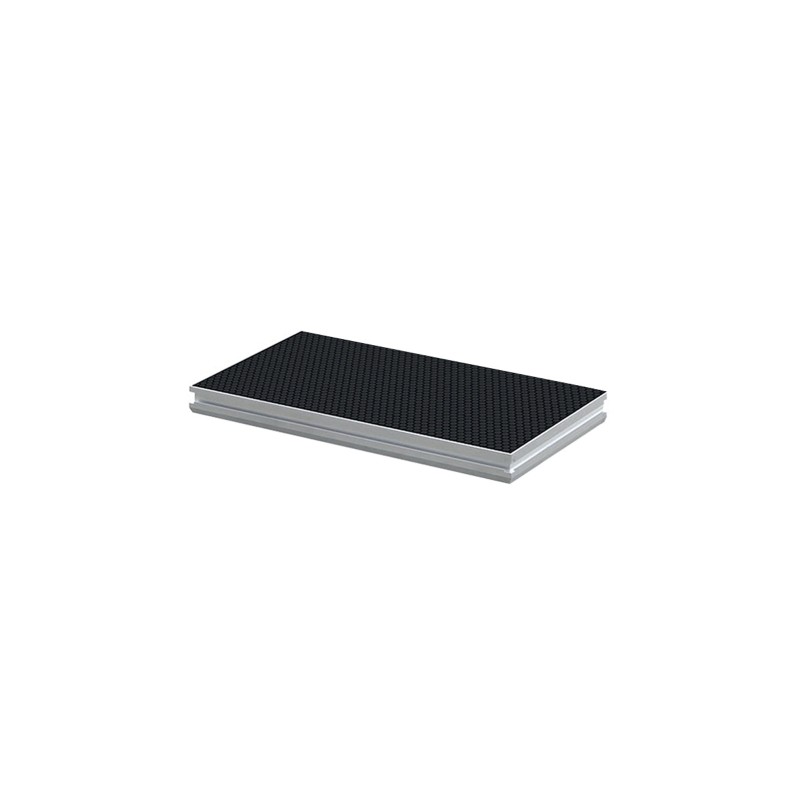 ConteStage PLTS-1x0,5 - Plateforme 1x0,5m antidérapant 750 kg/m2- noir