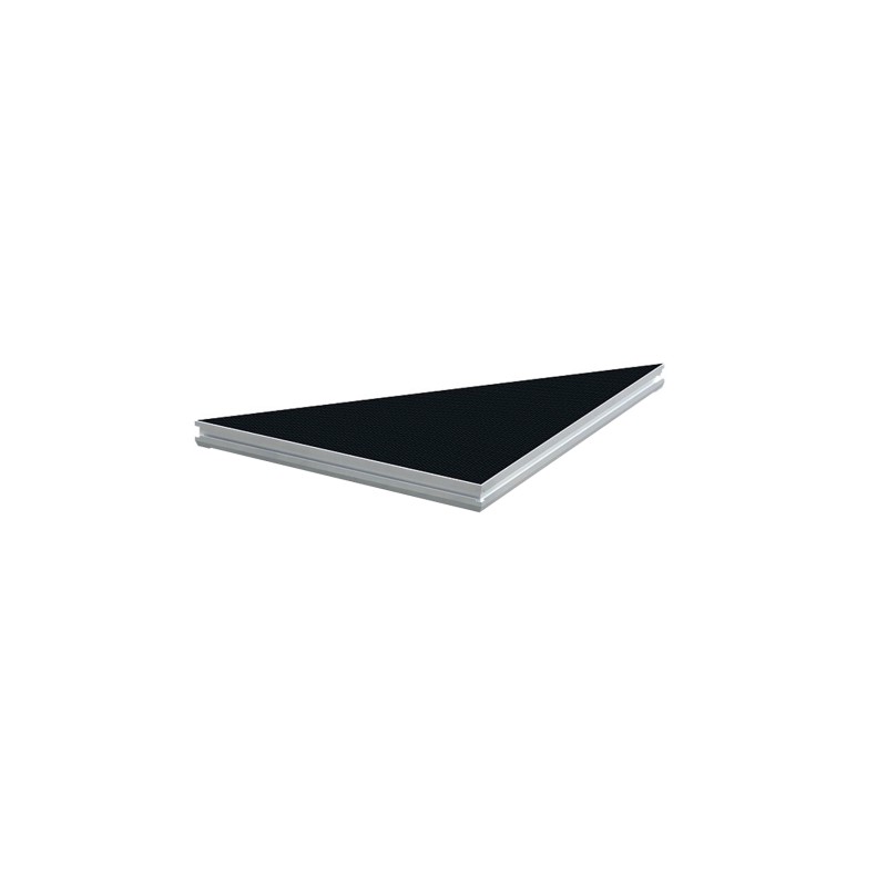 ConteStage PLTS-T1x1 - Platef. triangulaire 1x1m antidérapant 750kg/m