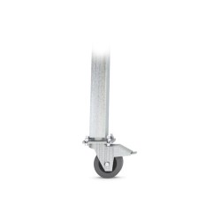 ConteStage PLTS-FW100 - Pied carré avec roulette - Hauteur 100cm