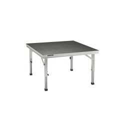 ConteStage PLTEL-1x1 - Plateforme 1x1m 4pieds rabat. télesc. 40-60cm