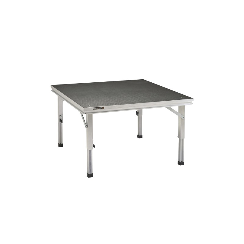 ConteStage PLTEL-1x1 - Plateforme 1x1m 4pieds rabat. télesc. 40-60cm