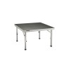 ConteStage PLTEL-1x1 - Plateforme 1x1m 4pieds rabat. télesc. 40-60cm