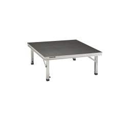 ConteStage PLTEL-1x1 - Plateforme 1x1m 4pieds rabat. télesc. 40-60cm