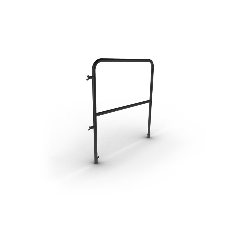 ConteStage PLTPRO-Hh1x1 - Garde corps pour plateforme PLTPRO 1m black