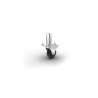 ConteStage PLTPRO-WE25 - Pied rond avec roue de 25cm de long