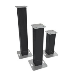 ConteStage TOT-Spandex3No - Text. élast. totem/structure 290 3m noir