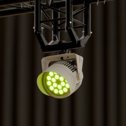 ConteStage SUP290B - Support projecteur sol ou sommet totem Black