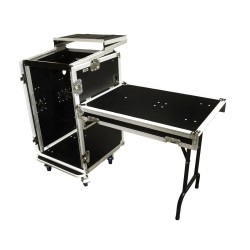 JVcase RACK CASE 10/18U - Rack-case régie pratique et polyvalent - 19"