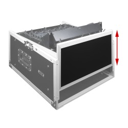 JVcase DJ CASE 10/6U - JV CASE Universal 19" case 6U front + 10U top