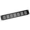 JVcase RP 2U/V - Rackpanel 2U ventilation - JV CASE Ventilation Rackpa