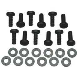 JVcase MS-04 - 12x Rack bolt M6x16 + 12x plastic washer
