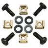 JVcase MS-00 - 4x screw M6x16 + 4x plastic washer + 4x cagenut 2.2mm