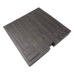 JVcase RACK DRAWER MIC-FOAM - Support en mousse pour ranger les micros