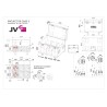 JVcase PROJECTOR CASE 3 - JV Case pour le transport de 6x projecteurs 